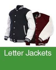 Six to Eight Inch Large Letters for Letterman jackets and Award Letters